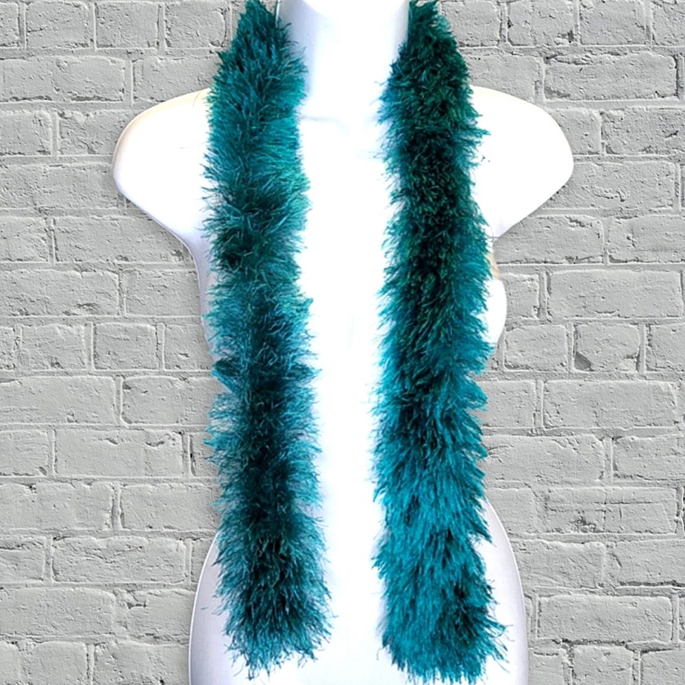 Hand knit scarf